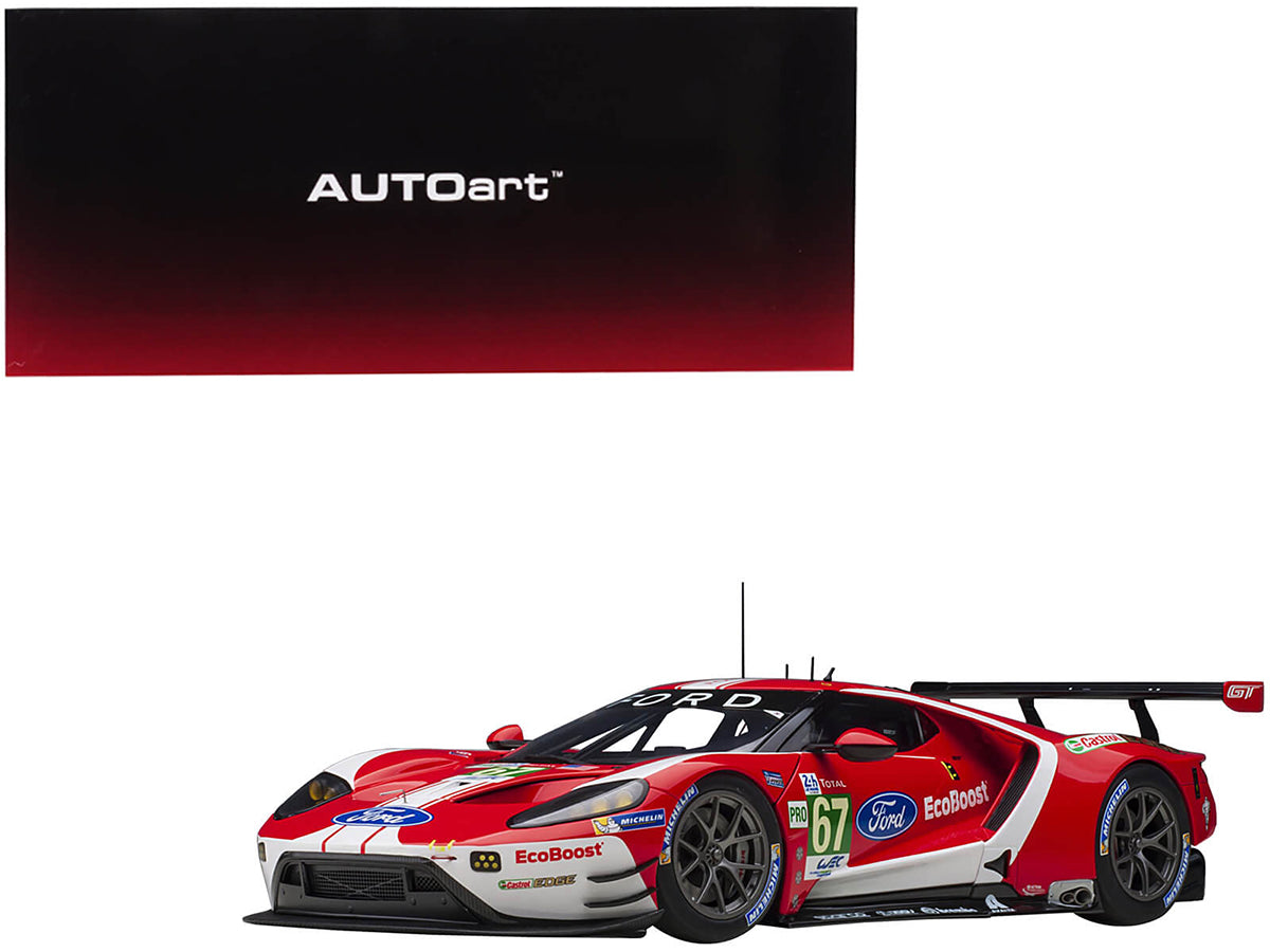 Ford GT #67 Harry Tincknell - Andy Priaulx - Jonathan Bomarito 24H of Le Mans (2019) 1/18 Model Car by Autoart