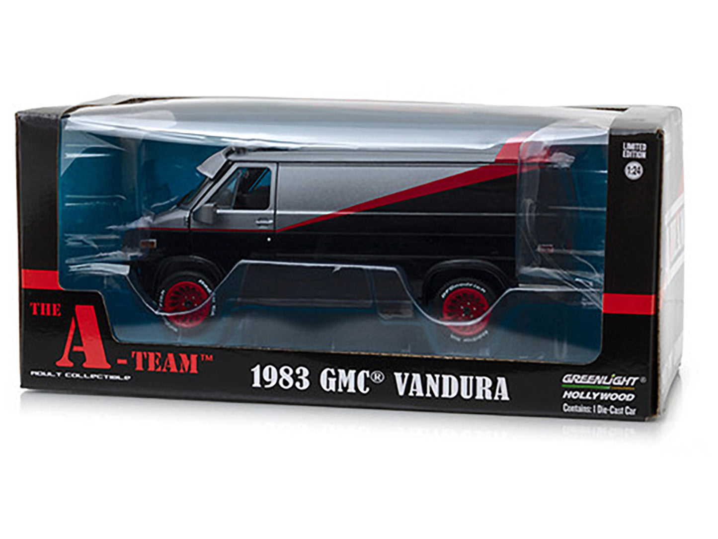 1983 GMC Vandura Van "The A-Team" (1983-1987) TV Series 1/24 Diecast Model Car by Greenlight