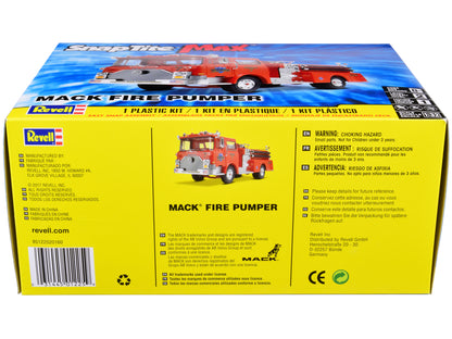 Level 2 Snap Tite Max Model Kit Mack Fire Pumper Truck 1/32 Scale Model by Revell