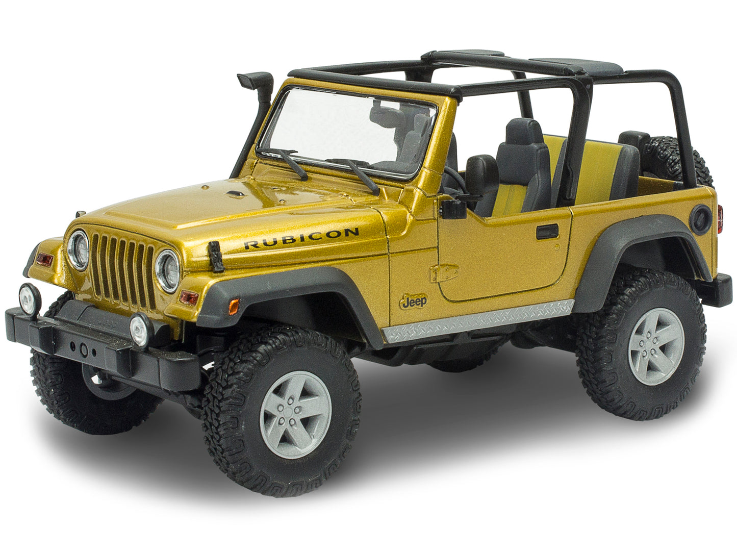 Level 4 Model Kit Jeep Wrangler Rubicon 1/25 Scale Model by Revell