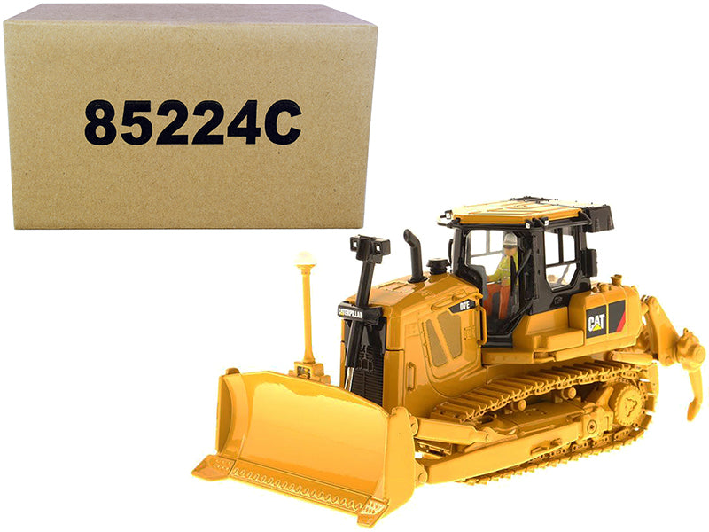 CAT Caterpillar D7E Track Type Tractor with Electric Drive with Operator "Core Classics Series" 1/50 Diecast Model by Diecast Masters