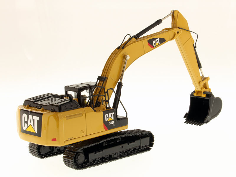 CAT Caterpillar 336E H Hybrid Hydraulic Excavator with Operator "High Line Series" 1/50 Diecast Model by Diecast Masters