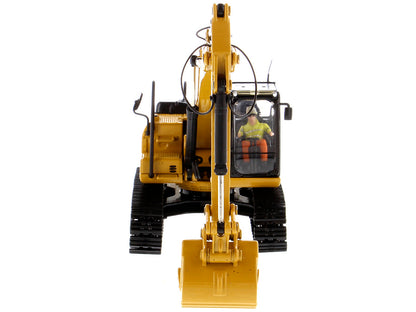 CAT Caterpillar 323 GX Hydraulic Excavator with Operator "High Line" Series 1/50 Diecast Model by Diecast Masters