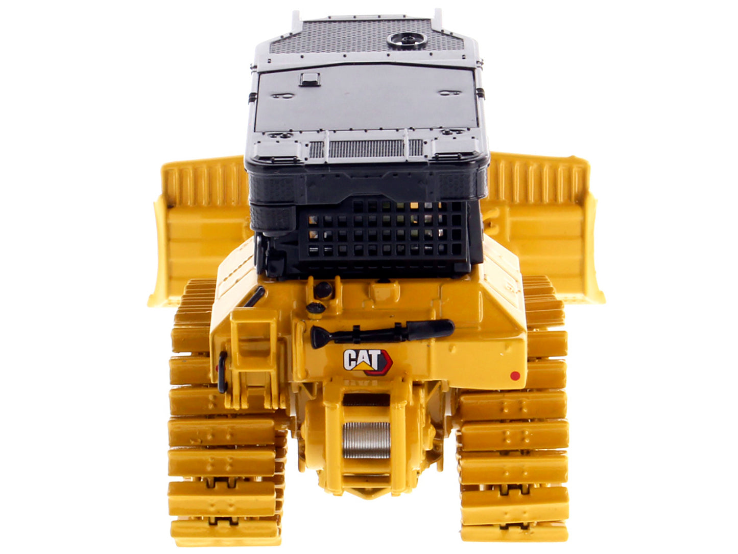 CAT Caterpillar D5 LGP Track Type Tractor Fire Dozer Yellow with Operator "High Line" Series 1/50 Diecast Model by Diecast Masters