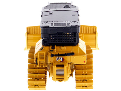 CAT Caterpillar D5 LGP Track Type Tractor Fire Dozer Yellow with Operator "High Line" Series 1/50 Diecast Model by Diecast Masters