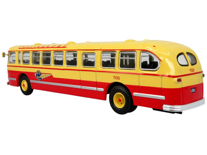 1952 CCF-Brill CD-44 Transit Bus Continental Trailways "Dallas" "Vintage Bus & Motorcoach Collection" 1/87 (HO) Diecast Model by Iconic Replicas