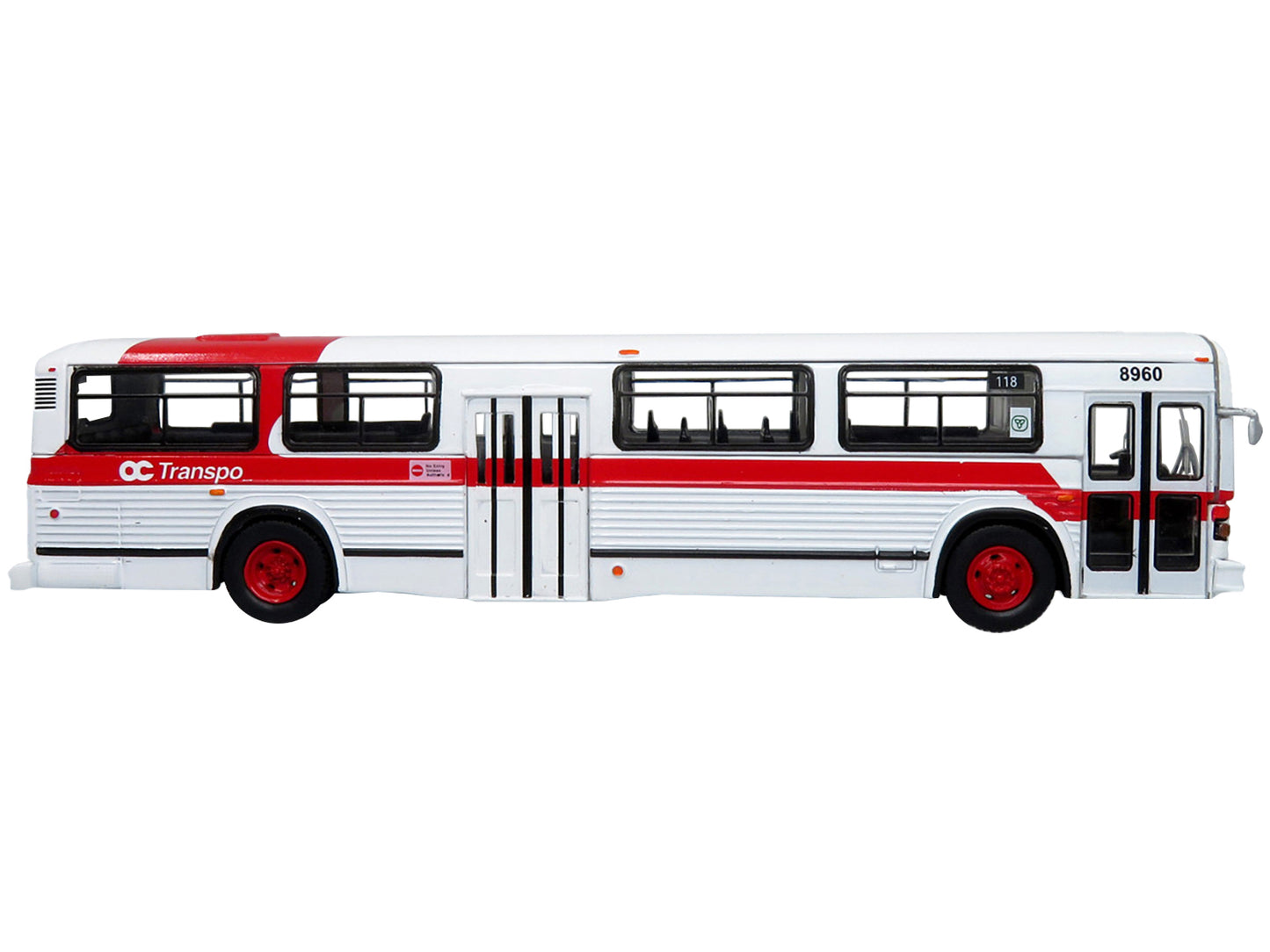 MCI Classic Transit Bus OC Transpo Ottawa "118 Kanata" "Vintage Bus & Motorcoach Collection" 1/87 Diecast Model by Iconic Replicas