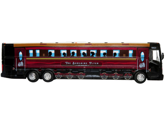 Van Hool CX-45 Coach Bus Academy Bus Lines "The Sunshine Flyer: The Rockfish" 1/87 Diecast Model by Iconic Replicas