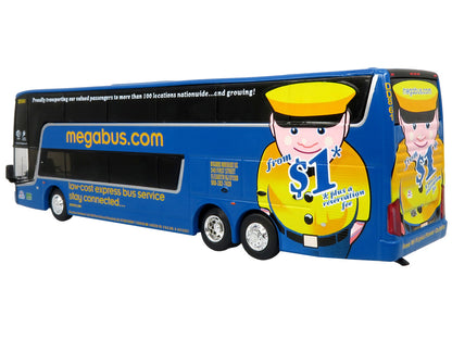 Van Hool TDX Double Decker Coach Bus "Megabus" "M22 Boston to New York" "The Bus & Motorcoach Collection" Limited Edition to 504 pieces Worldwide 1/87 (HO) Diecast Model by Iconic Replicas