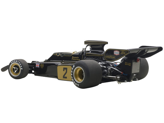 Lotus 72E 1973 Ronnie Peterson #2 1/18 Model Car by Autoart