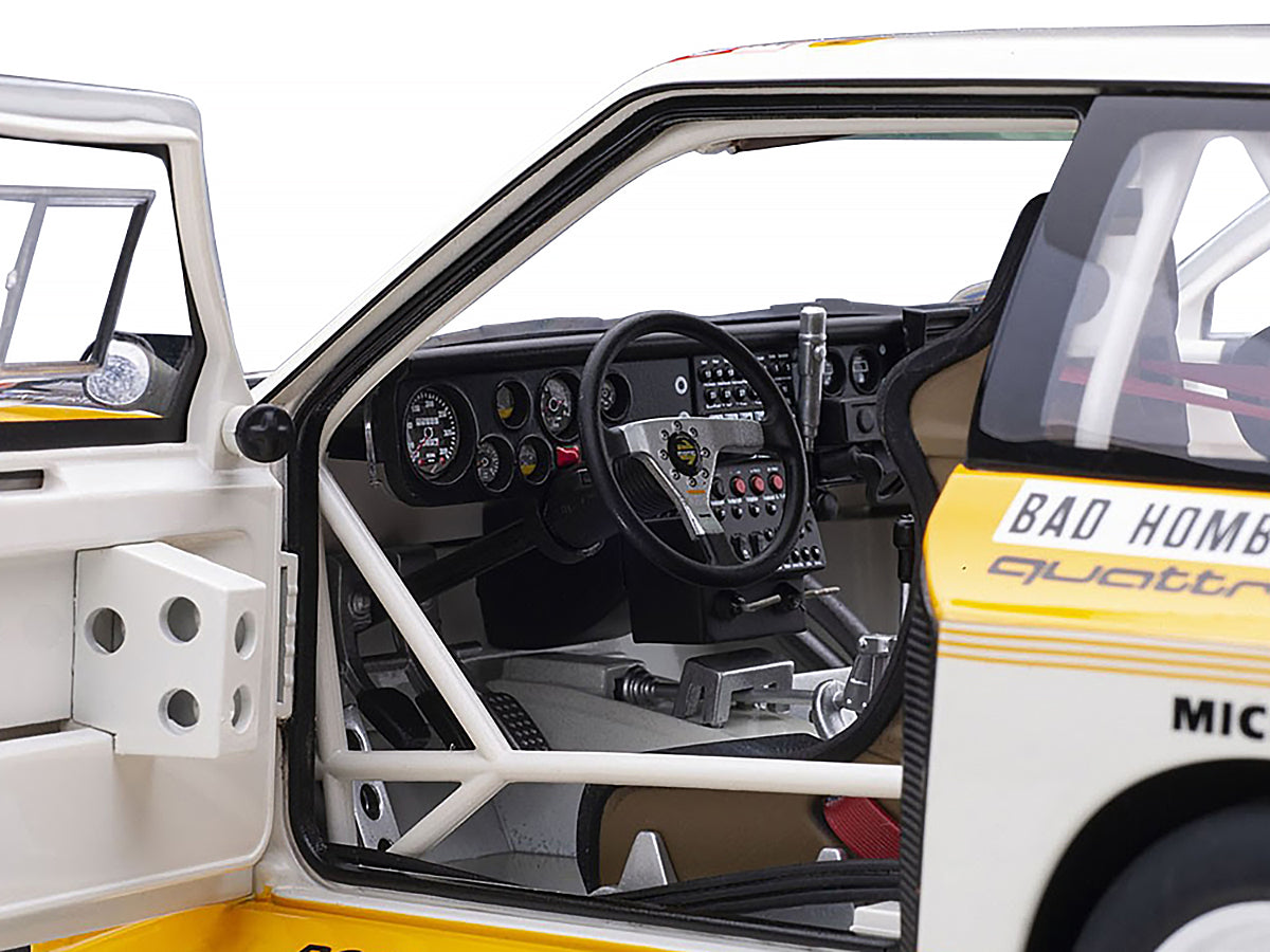 Audi Sport Quattro S1 #6 H. Mikkola - A. Hertz Rally Monte Carlo (1986) 1/18 Model Car by Autoart