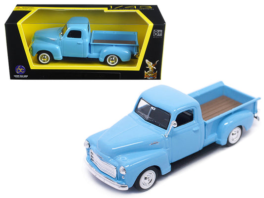 1950 GMC Pickup Truck Light Blue 1/43 Diecast Model Car by Road Signature