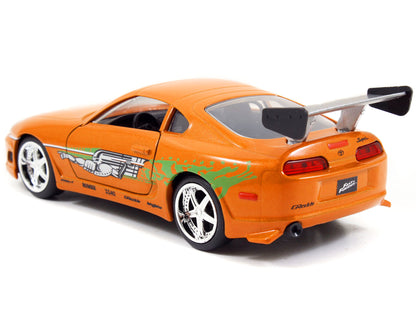 Brian's Toyota Supra Orange "Fast & Furious" Movie 1/32 Diecast Model Car by Jada