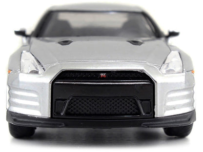 Brian's Nissan GT-R (R35) Silver Metallic "Fast & Furious" Movie 1/32 Diecast Model Car by Jada