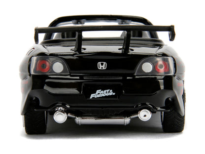 Honda S2000 Convertible Black with Graphics "Fast & Furious" Movie 1/32 Diecast Model Car by Jada