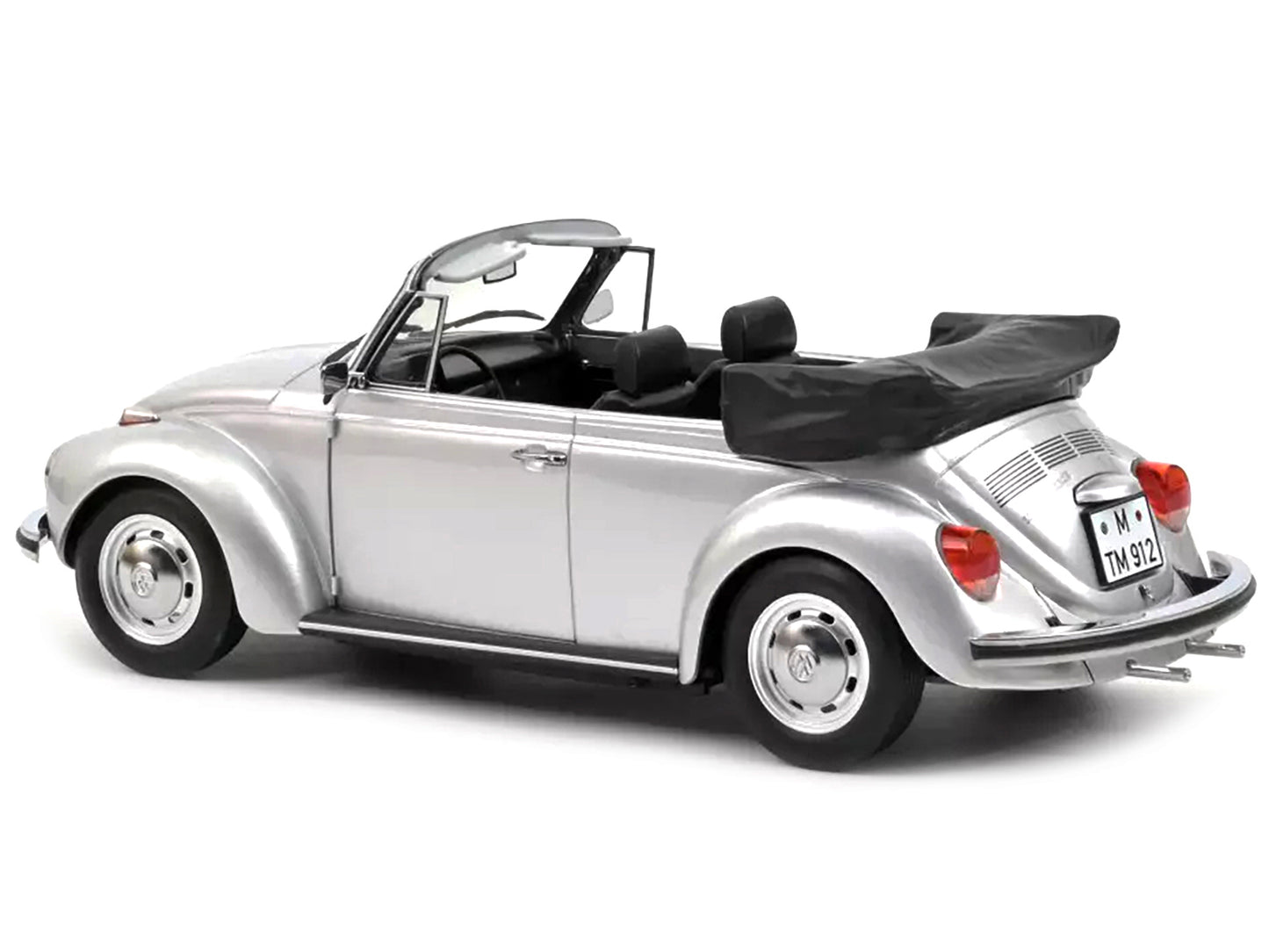 1973 Volkswagen 1303 Cabriolet Silver Metallic 1/18 Diecast Model Car by Norev