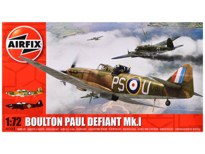 Level 1 Model Kit Boulton Paul Defiant Mk.I Aircraft 1/72 Plastic Model Kit by Airfix