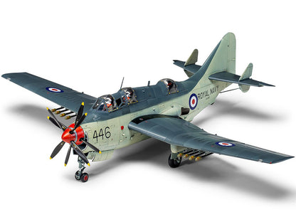 Level 4 Model Kit Fairey Gannet AS.1/AS.4 Aircraft with 3 Scheme Options 1/48 Plastic Model Kit by Airfix