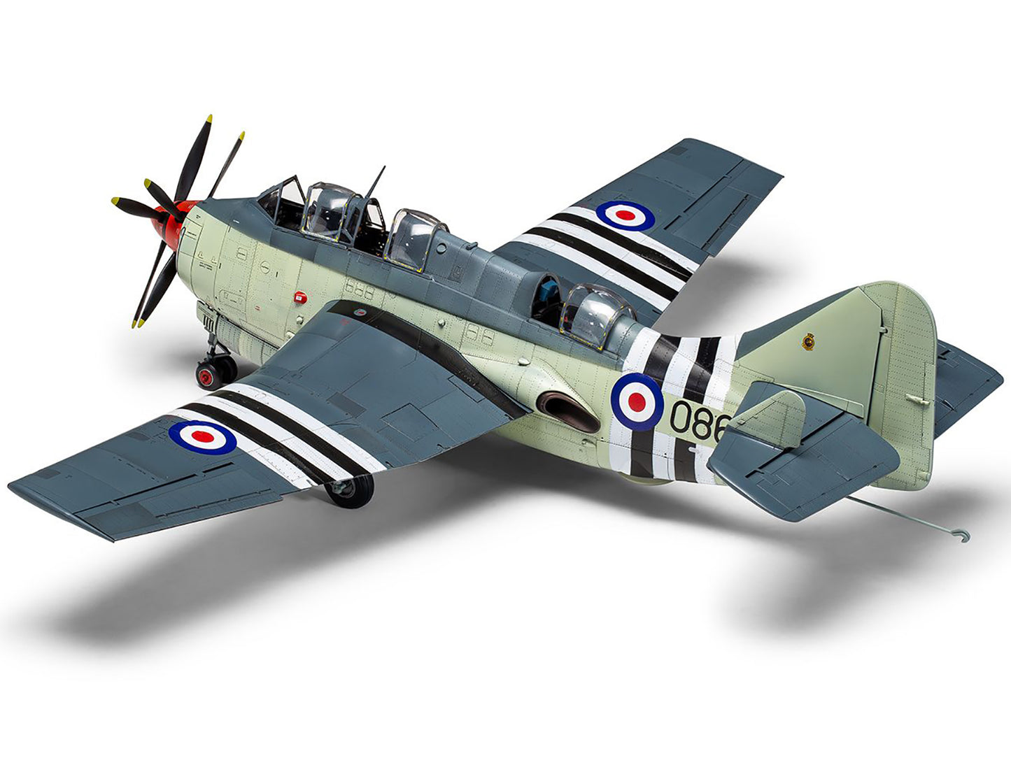 Level 4 Model Kit Fairey Gannet AS.1/AS.4 Aircraft with 3 Scheme Options 1/48 Plastic Model Kit by Airfix