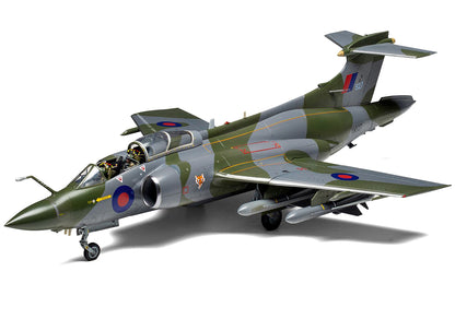 Level 4 Model Kit Blackburn Buccaneer S.2B Aircraft with 3 Scheme Options 1/48 Plastic Model Kit by Airfix