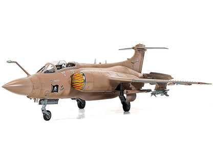 Level 4 Model Kit Blackburn Buccaneer S.2B Aircraft with 3 Scheme Options 1/48 Plastic Model Kit by Airfix