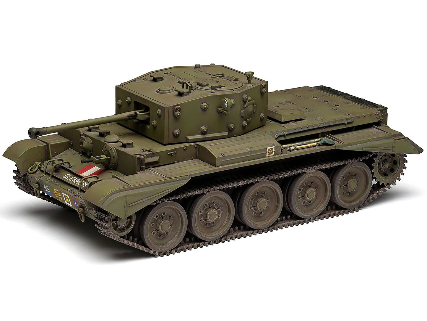 Level 3 Model Kit Cromwell Mk.IV / Mk.VI Cruiser Tank with 2 Scheme Options 1/35 Plastic Model Kit by Airfix