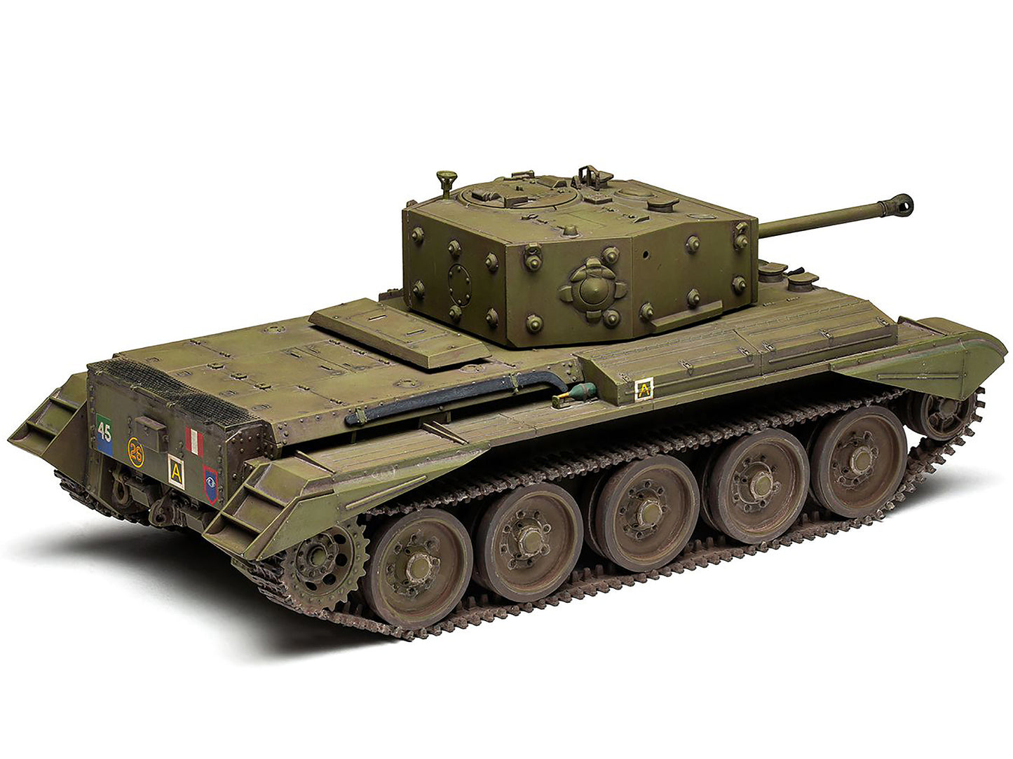 Level 3 Model Kit Cromwell Mk.IV / Mk.VI Cruiser Tank with 2 Scheme Options 1/35 Plastic Model Kit by Airfix