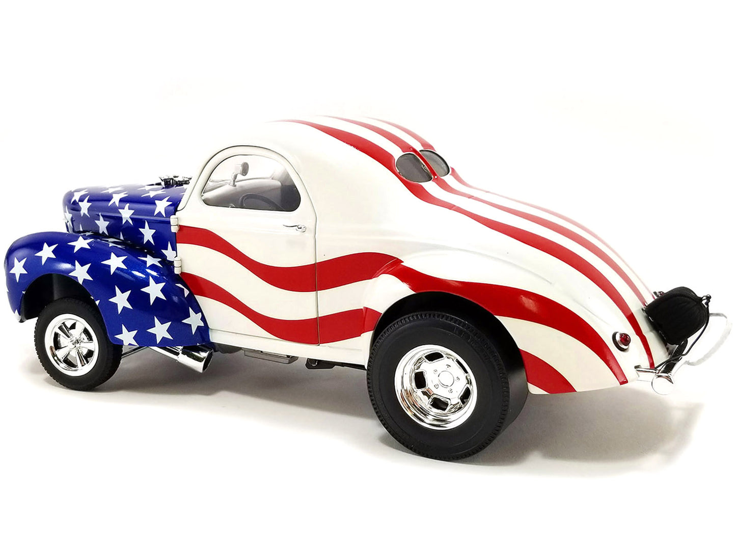 1940 Gasser "Patriot" American Flag Livery Limited Edition to 300 pieces Worldwide 1/18 Diecast Model Car by ACME