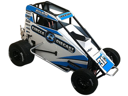 Midget Sprint Car #31H Carson Hocevar "Circle B Diecast" Beilman Motorsports "Lucas Oil Chili Bowl Nationals" (2023) 1/18 Diecast Model Car by ACME