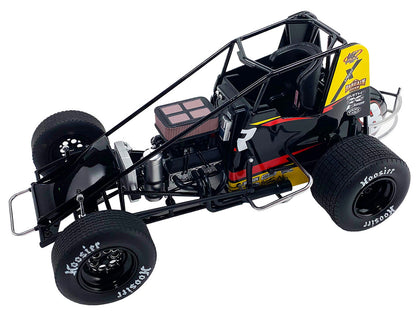 Winged Sprint Car #8 Cory Eliason "Commercial Edge" RSR "High Limit Sprint Car Series" (2024) 1/18 Diecast Model Car by ACME