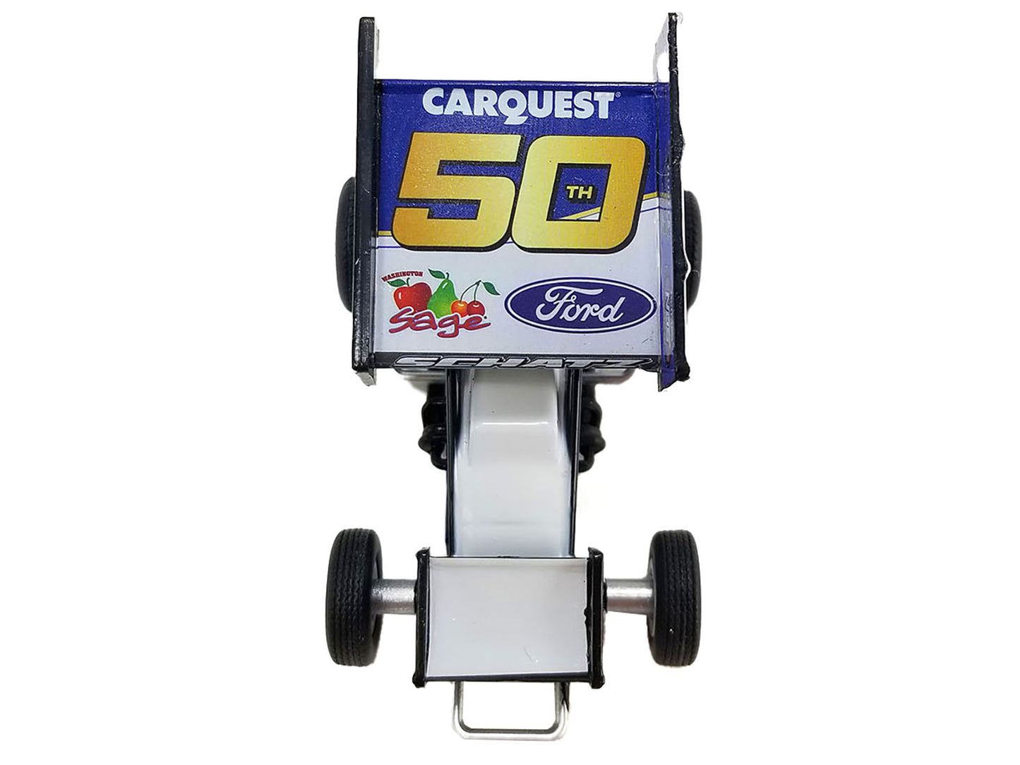 Winged Sprint Car #15 Donny Schatz "Carquest" Curb-Agajanian Racing "World of Outlaws" (2024) 1/50 Diecast Model Car by ACME