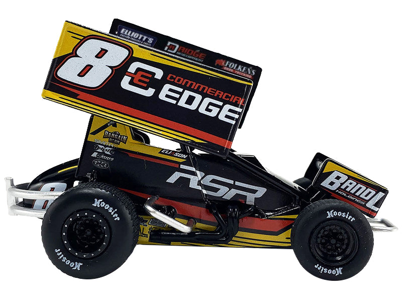 Winged Sprint Car #8 Cory Eliason "Commercial Edge" RSR "High Limit Sprint Car Series" (2024) 1/50 Diecast Model Car by ACME