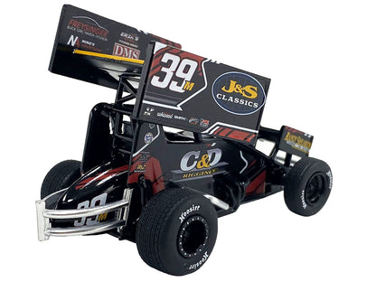 Winged Sprint Car #39M Anthony Macri "C&D Rigging - J&S Classics" Macri Motorsports "World of Outlaws" (2024) 1/50 Diecast Model Car by ACME