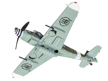 Messerschmitt Me109G-6 (Trop) Fighter Aircraft "Maggiore Antonio Vizzotto 150 Gruppo Gigi Tre Osei Regia Aeronautica Sicily" (July 1943) "The Aviation Archive" Series 1/72 Diecast Model by Corgi