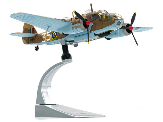 Bristol Beaufort MkIa Bomber Aircraft "EK979 Middle East Check and Conversion Unit" (1944) British Royal Air Force "The Aviation Archive" Series 1/72 Diecast Model by Corgi