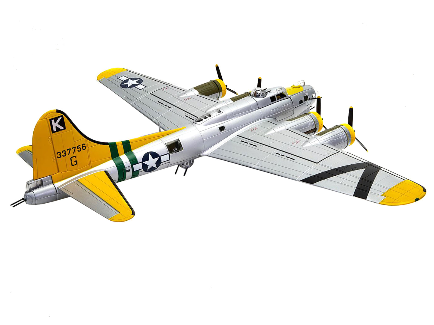 Boeing B-17G Flying Fortress Bomber Aircraft "Milk Wagon" "43-37756/G 708th BS/447th BG Rattlesden" (1944) "The Aviation Archive" Series 1/72 Diecast Model by Corgi