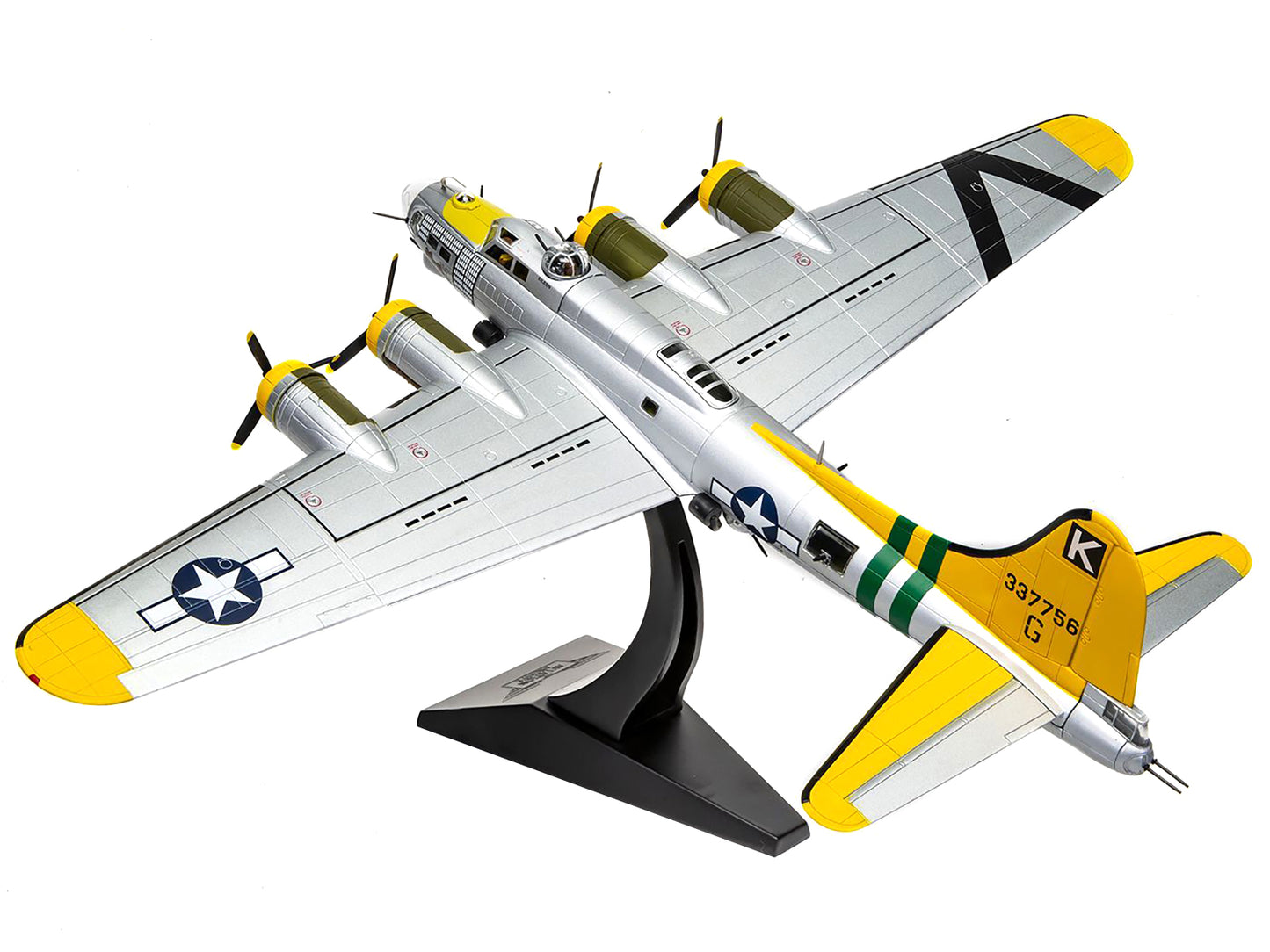 Boeing B-17G Flying Fortress Bomber Aircraft "Milk Wagon" "43-37756/G 708th BS/447th BG Rattlesden" (1944) "The Aviation Archive" Series 1/72 Diecast Model by Corgi