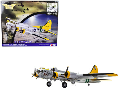 Boeing B-17G Flying Fortress Bomber Aircraft "Milk Wagon" "43-37756/G 708th BS/447th BG Rattlesden" (1944) "The Aviation Archive" Series 1/72 Diecast Model by Corgi