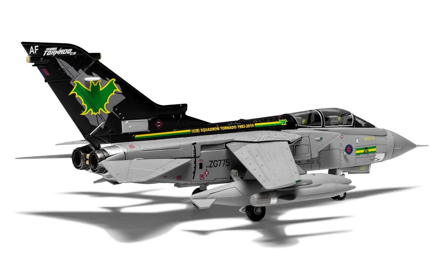 Panavia Tornado GR.4 Aircraft "ZG775 No.IX(B) Retirement Scheme RAF Marham" (2019) British Royal Air Force "The Aviation Archive" Series 1/72 Diecast Model by Corgi