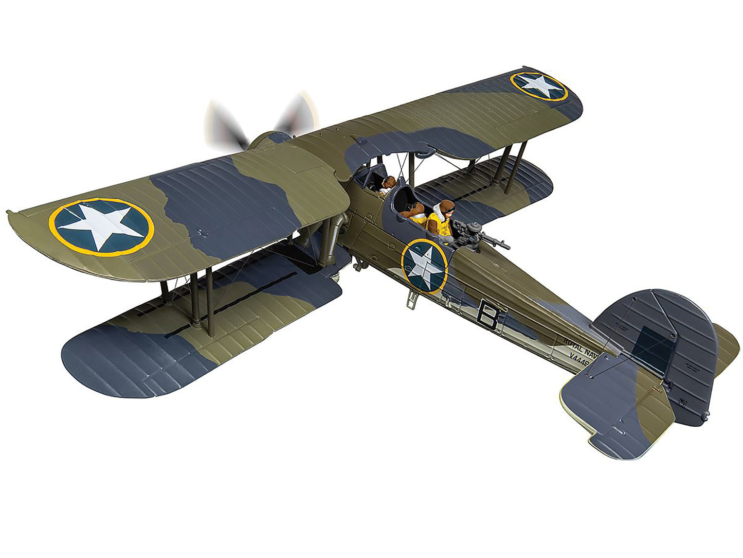 Fairey Swordfish Mk.I Bomber Aircraft "No. 833 Squadron of the Fleet Air Arm HMS Biter Operation Torch" (1942) British Royal Air Force "The Aviation Archive" Series 1/72 Diecast Model by Corgi