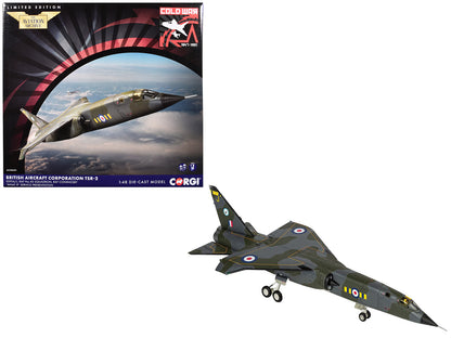 BAC TSR-2 Reconnaissance Aircraft "XS954 No. 40 Squadron RAF Coningsby Special 'What If' Operational Livery" British Royal Air Force "The Aviation Archive" Series 1/48 Diecast Model by Corgi