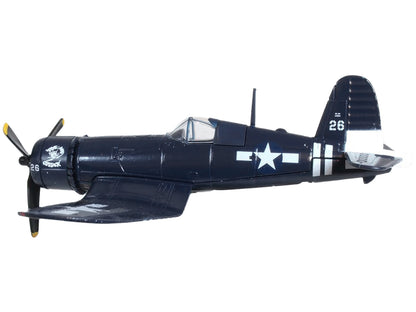 Chance-Vought Corsair F4U-1 Fighter Aircraft "Mad Cossack" VMF-512 USS Gilbert Islands (July 1945) "Oxford Aviation" Series 1/72 Diecast Model Airplane by Oxford Diecast