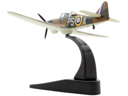 Boulton Paul Defiant MK I Fighter Plane Pilot: Sqn Ldr P Hunter Gunner Sgt F King 264 Squadron RAF Hornchurch (August 1940) "Oxford Aviation" Series 1/72 Diecast Model Airplane by Oxford Diecast