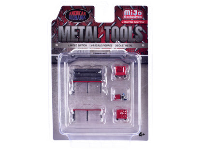 "Metal Tools" Set A of 5 Pieces Limited Edition 1/64 Scale Models by American Diorama