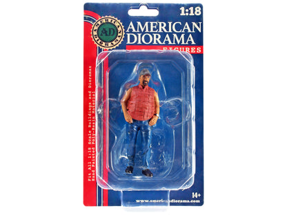 "Campers" Figure 1 for 1/18 Scale Models by American Diorama