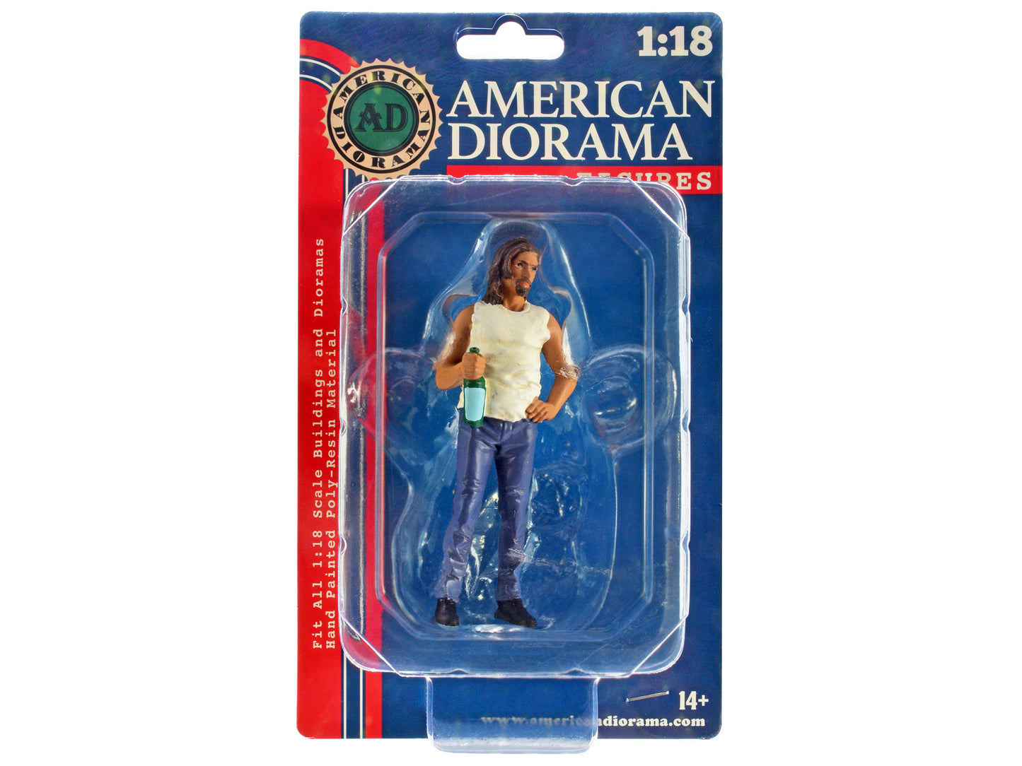 "Campers" Figure 3 for 1/18 Scale Models by American Diorama