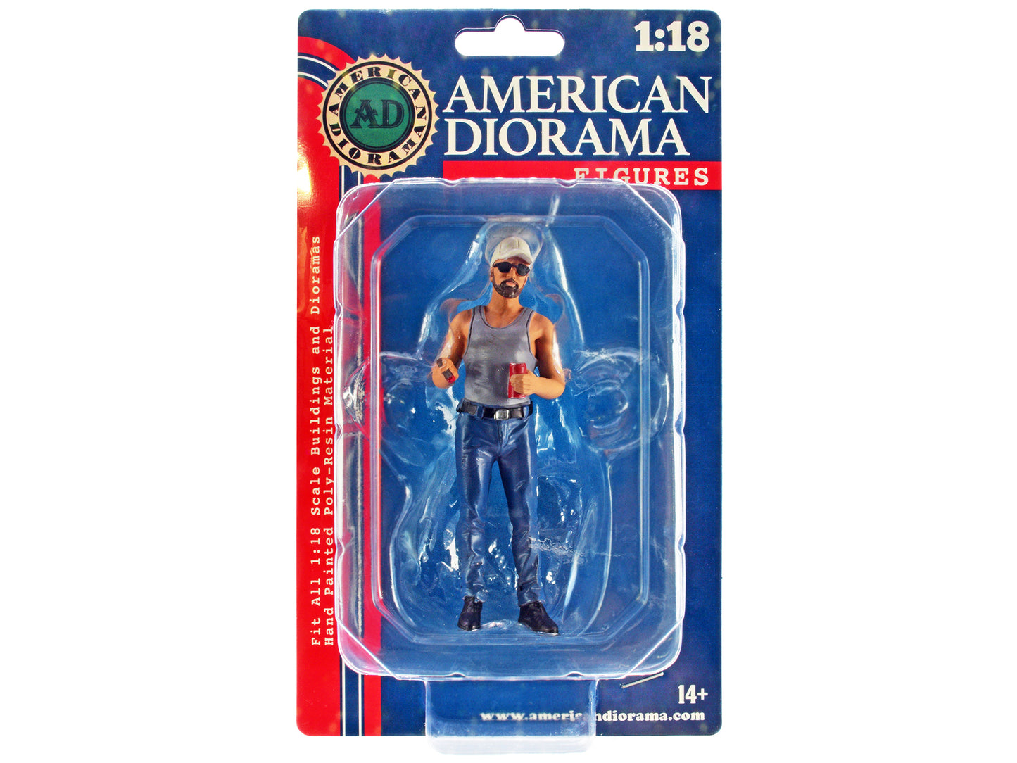 "Campers" Figure 5 for 1/18 Scale Models by American Diorama