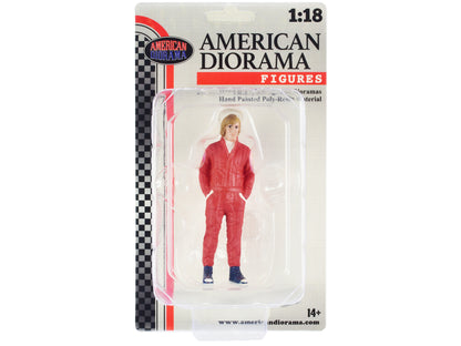 "Racing Legends" 70's Figures A and B Set of 2 for 1/18 Scale Models by American Diorama