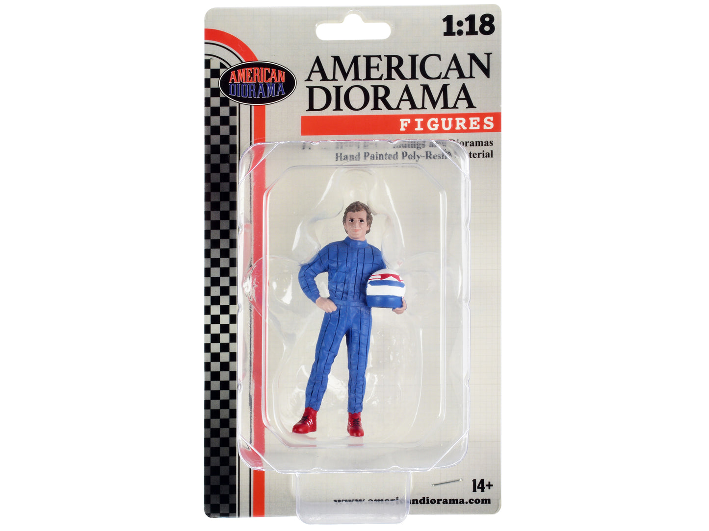 "Racing Legends" 80's Figure B for 1/18 Scale Models by American Diorama