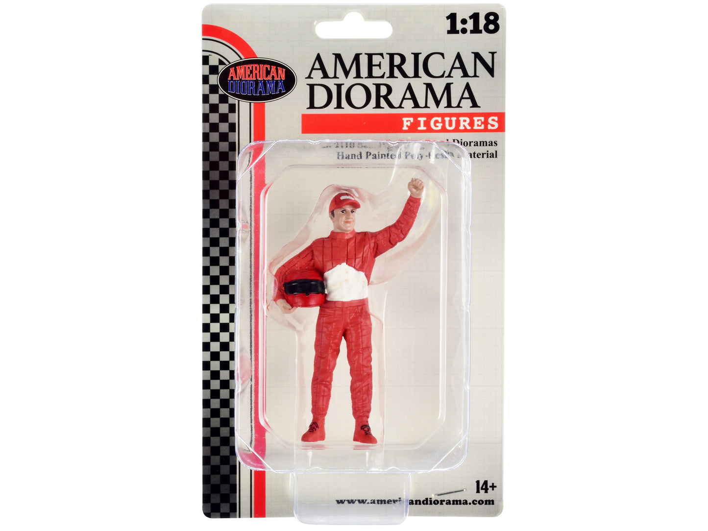 "Racing Legends" 90's Figure B for 1/18 Scale Models by American Diorama